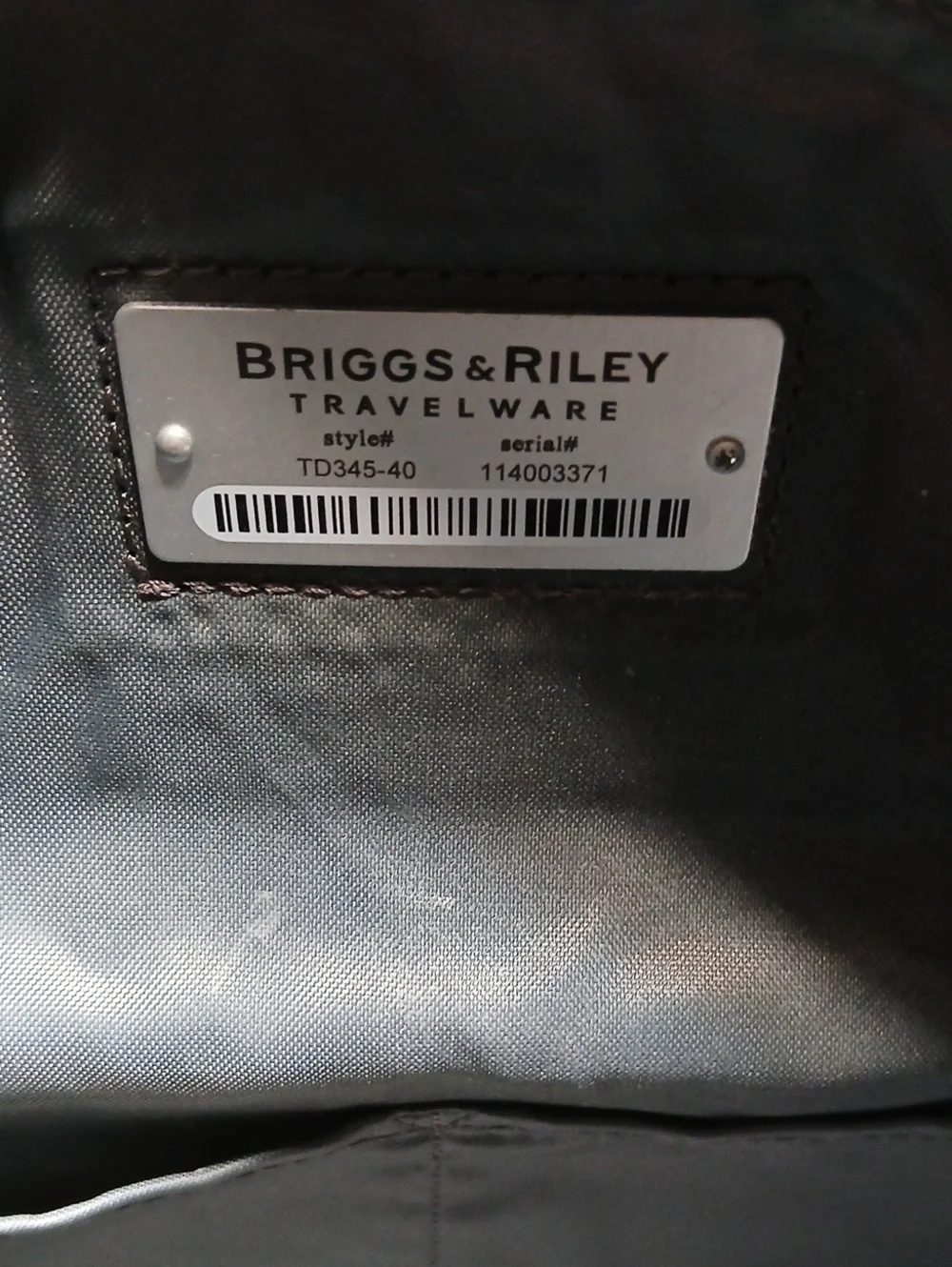 Briggs & Riley Transcend Cabin Travelware Red Carry On Duffle Bag